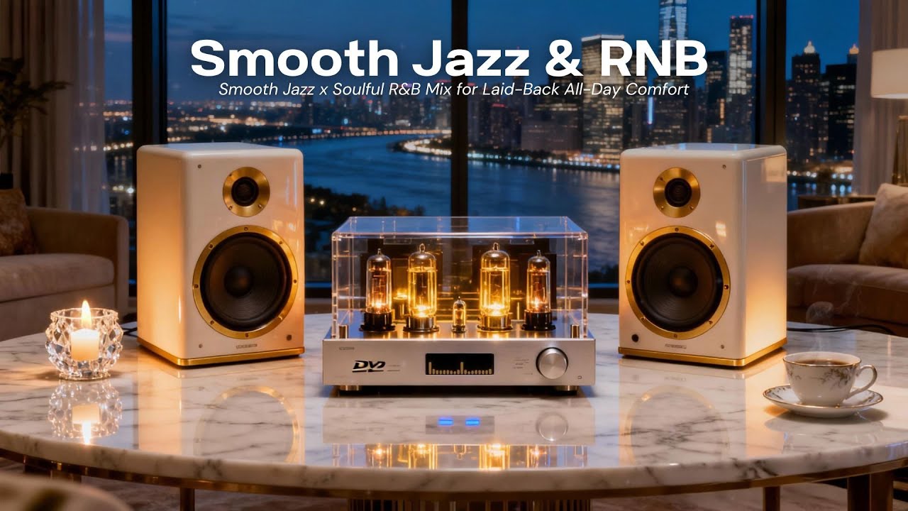 Smooth Jazz x Soulful R&B Mix for Laid Back All Day Comfort