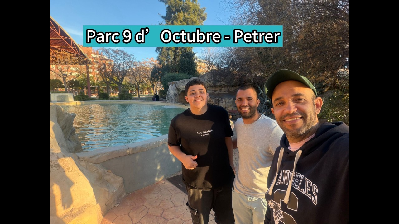 163 - Dia em Família no Parque 9 de Octubre em Petrer 🌳🚁 | Voo de Drone e Diversão com as Crianças