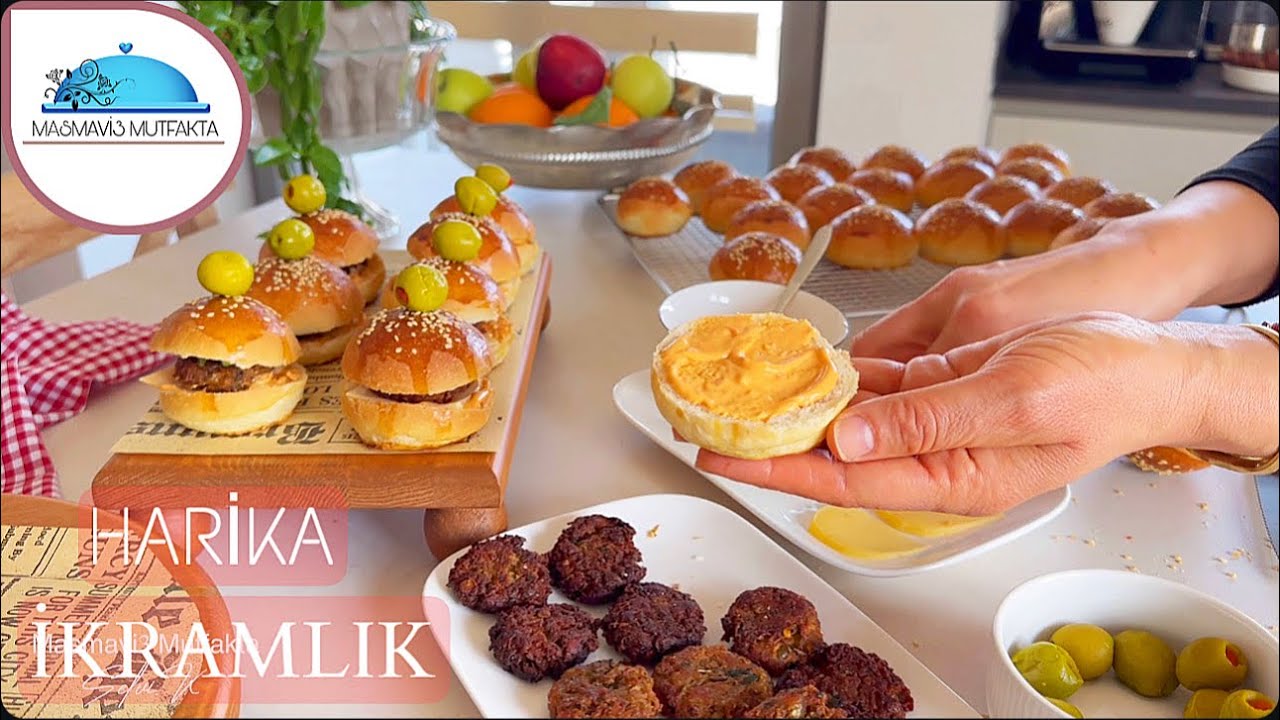 MERCİMEKLE KÖFTE YAPTIM ETLİ SANDILAR 🔥HARİKA HAMBURGER EKMEĞİ ve MERCİMEK KÖFTE TARİFİ /Nr:654