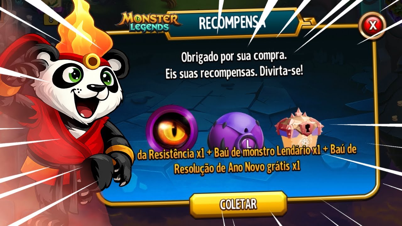 😱 Consegui meu PRIMEIRO LENDÁRIO no Monster Legends!
