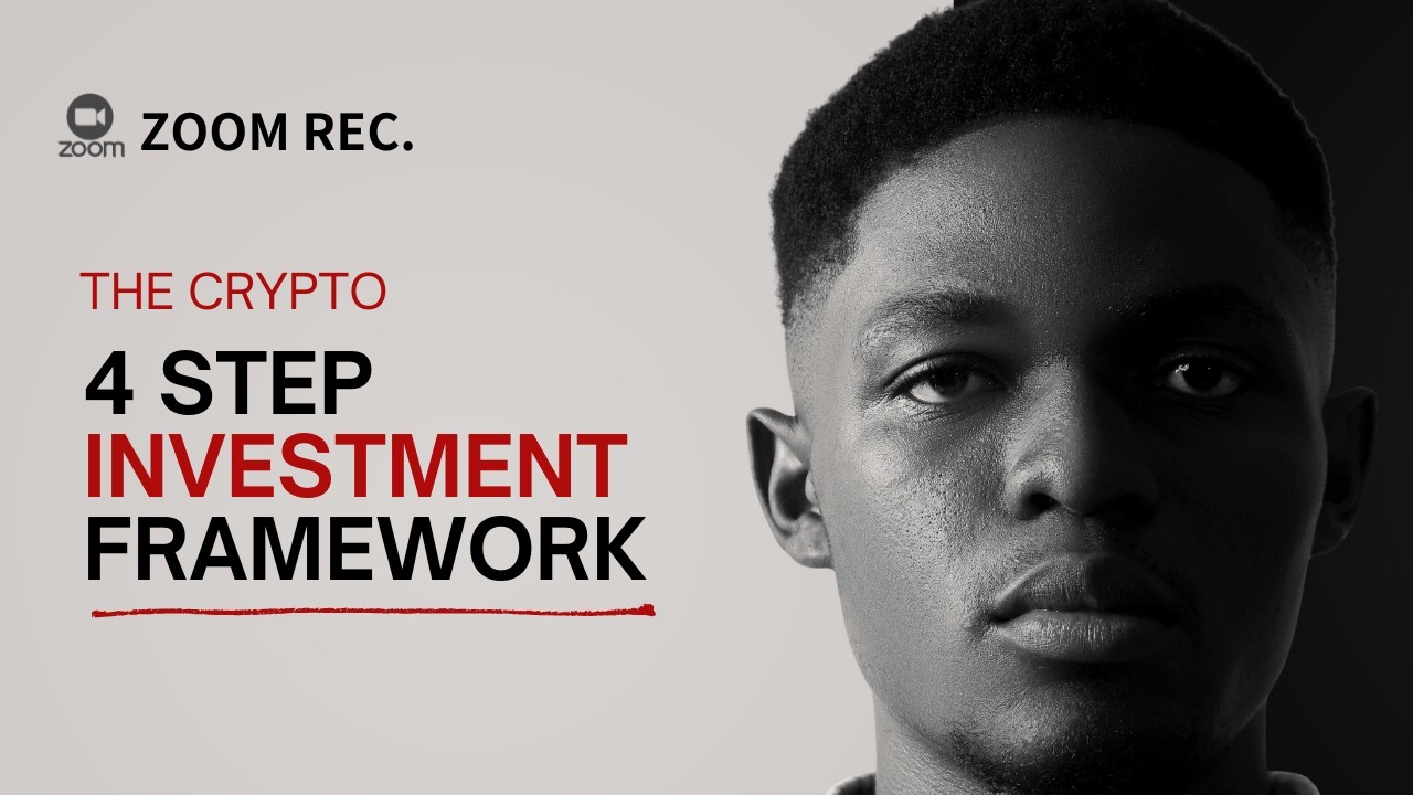 Before You Invest in Crypto, Watch This! | The 4-Step Investment Framework