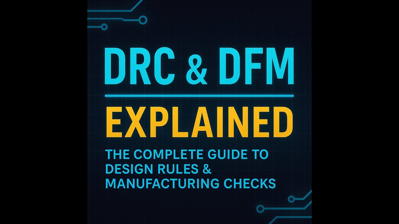 Understanding DRC & DFM: Why They Matter in Analog Layout|| LEC - 3