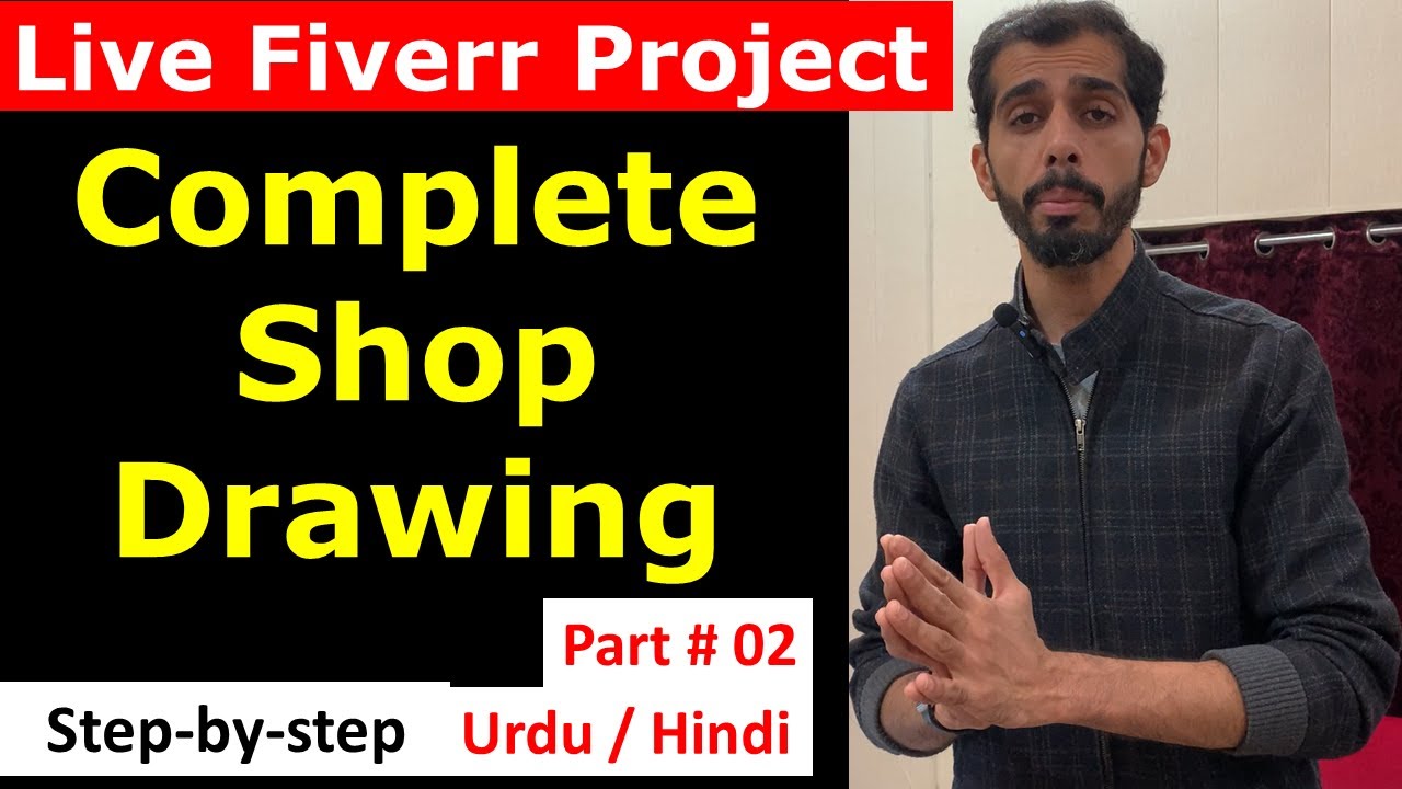 Part 02 | Chain Link Fence Shop Drawing Project (Fiverr Order) | Live Account + AutoCAD Workflow
