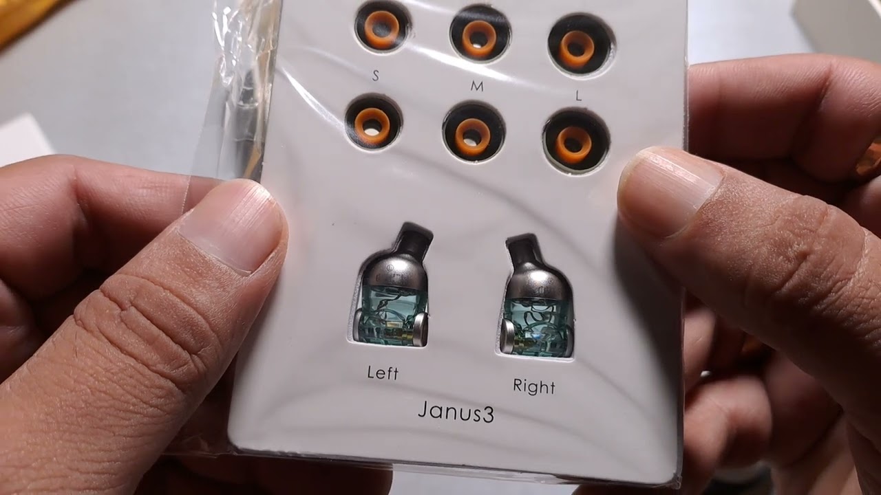 DDhifi Janus 3 unboxing. Single DD IEM that looks nice!! @ddHiFi_2017
