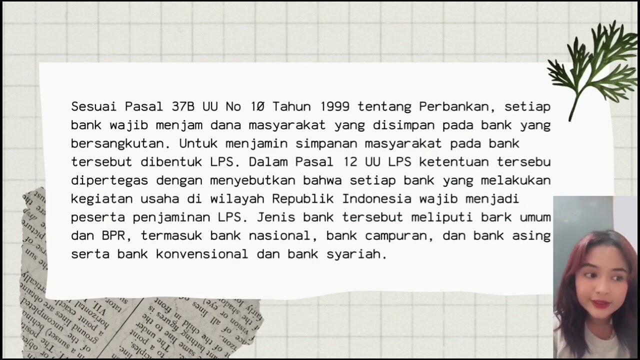 Lembaga Penjamin Simpanan (LPS) kelompok 3