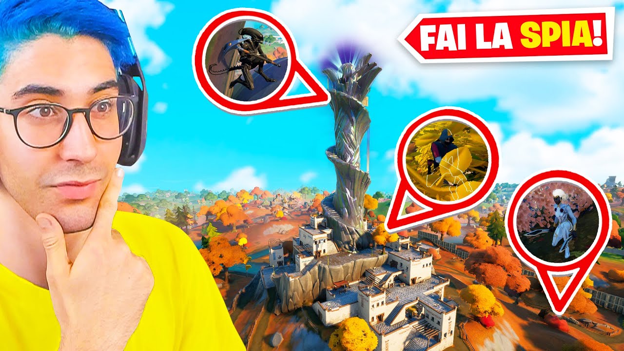 FAI LA SPIA O MU0Rl nel NASCONDINO nella NUOVA CITTÀ GUGLIA su FORTNITE