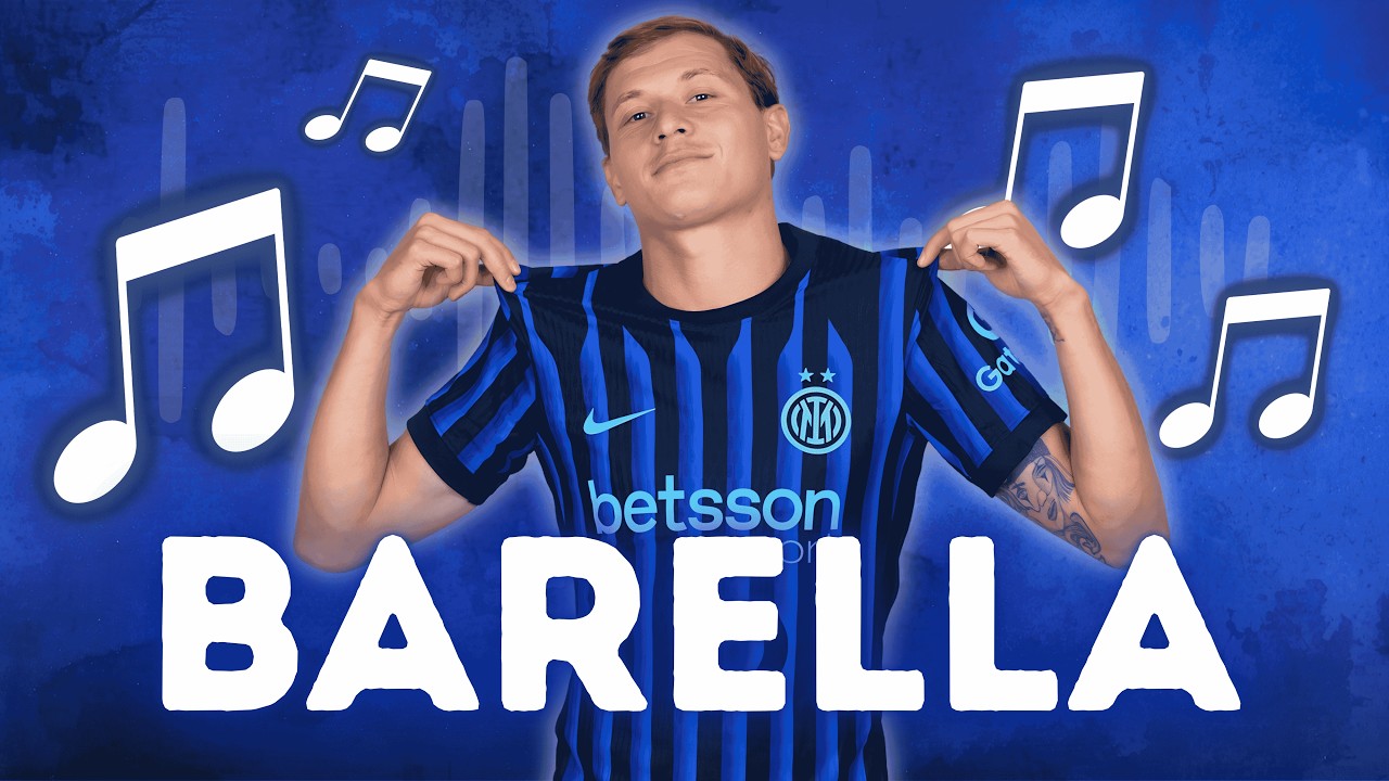NICOL&Ograve; BARELLA, LEADER NERAZZURRO (CANZONE) | CANZONE DI CALCIO 🎵