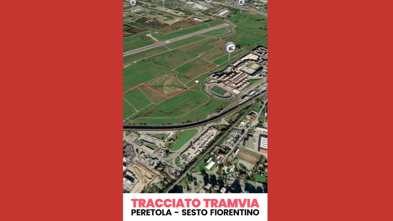 🚇 Tramvia 2.2 di Firenze, estensione Aeroporto/Sesto Fiorentino: presentato il progetto definitivo