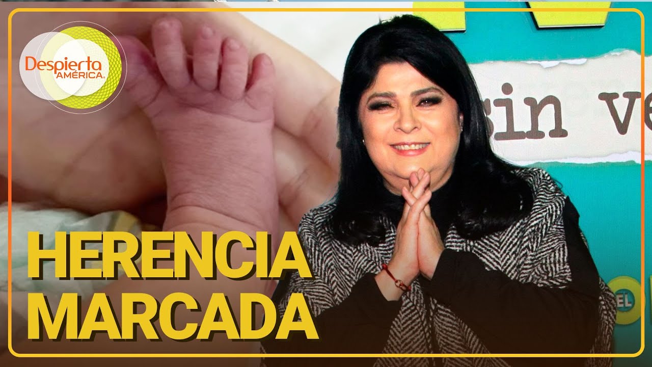 Victoria Ruffo revela si su nieta heredó la famosa barba partida de los Derbez | Despierta América