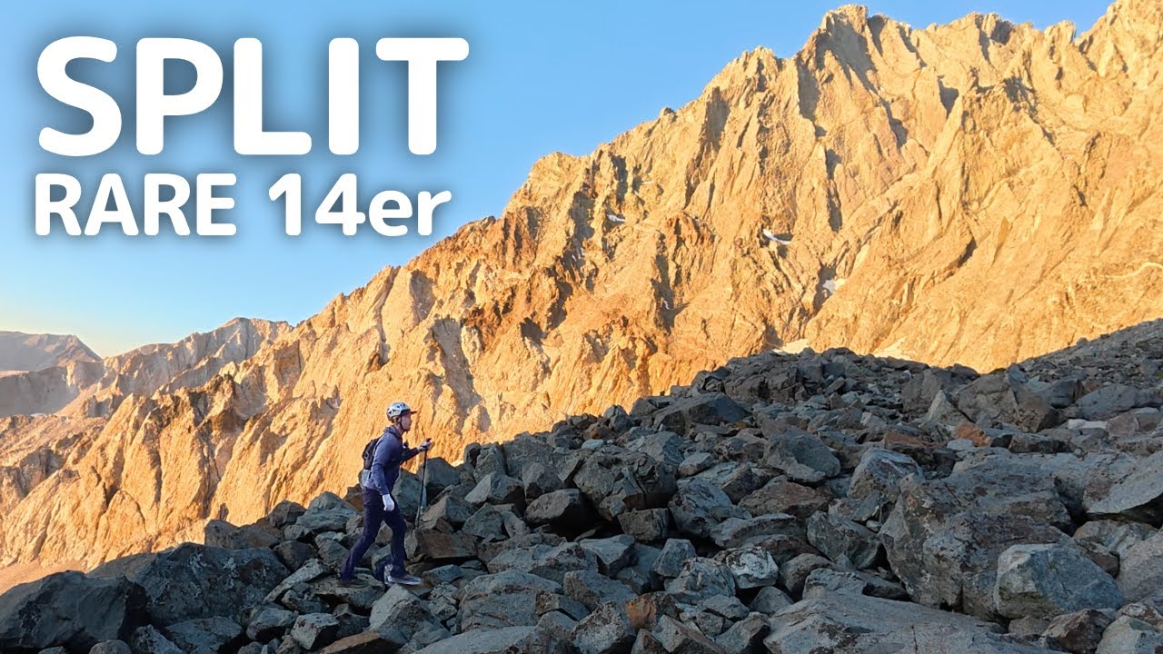 The Least Climbed 14er in California | The Savage Beauty of Split Mountain