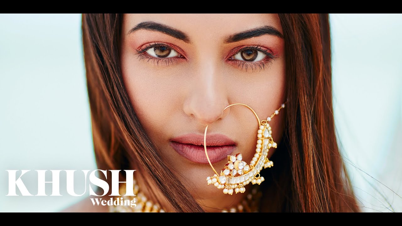 Fashion film with Sonakshi Sinha for Khush Wedding magazine