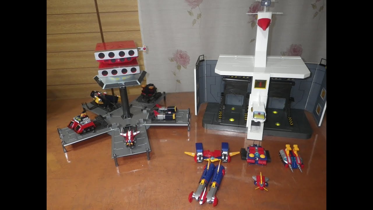 Soul of Chogokin Voltes V CAMP BIG FALCON OPERATIONAL BASE in gx-50 and gx-31