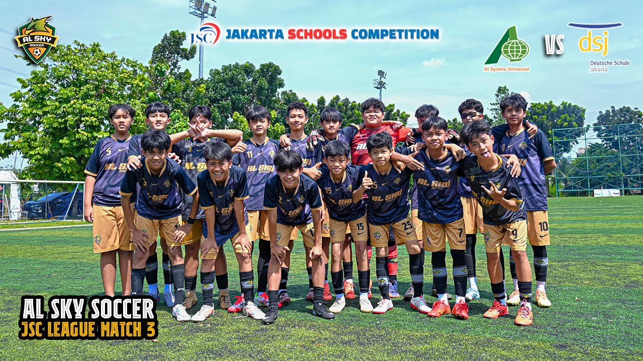 AL SKY SOCCER | JSC LEAGUE 2025  | Al Syukro Universal vs Deutsche Schule Jakarta