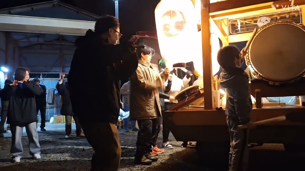 年越しお囃子                                                              2025〜2026