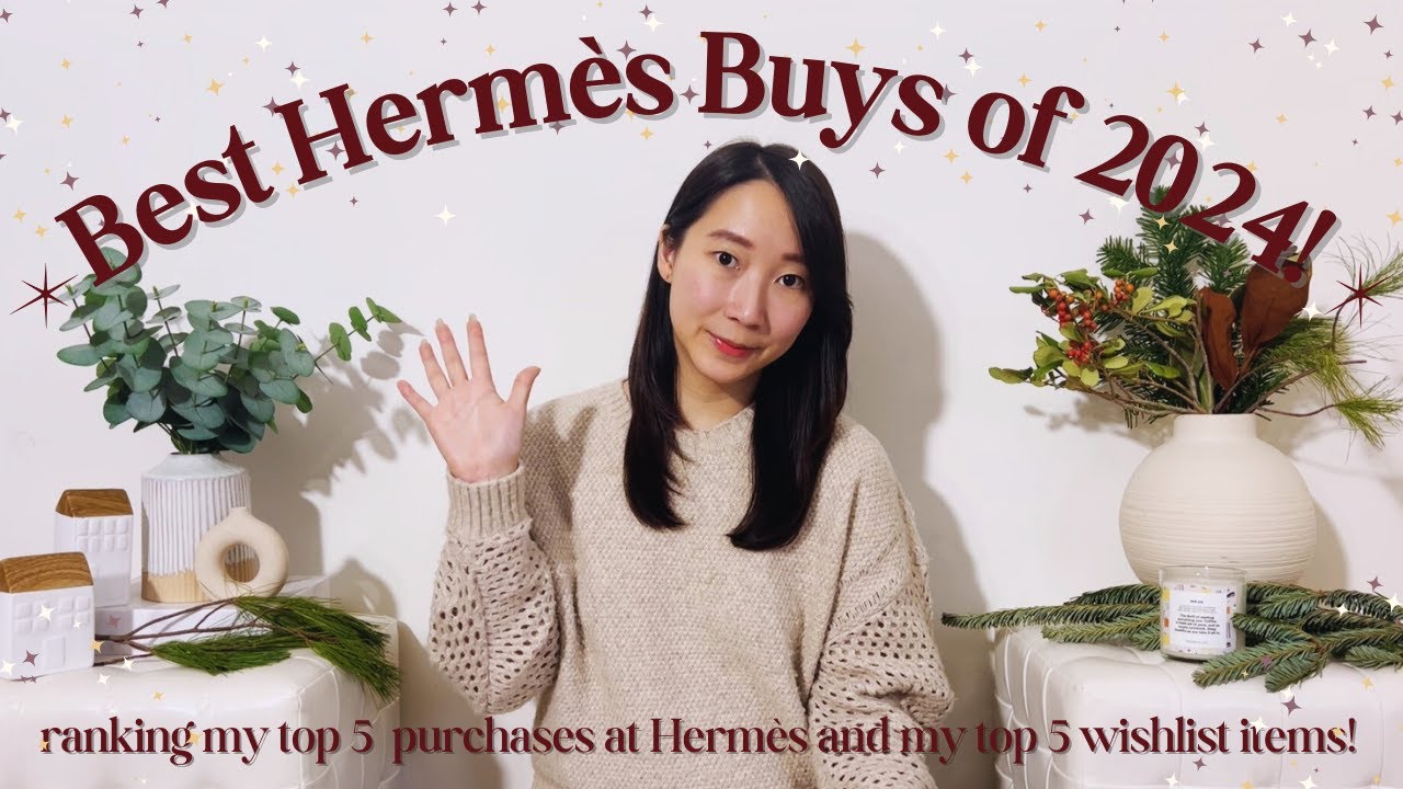 my top 5 hermès purchases of 2024 (+ idyl jewelry unboxing!) 💎✨