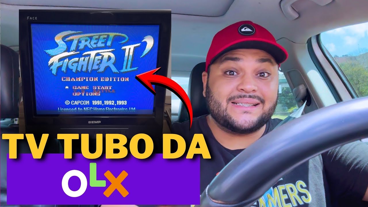 CAÇADA GAMER: TV de TUBO para ADAPTAR no meu FLIPERAMA