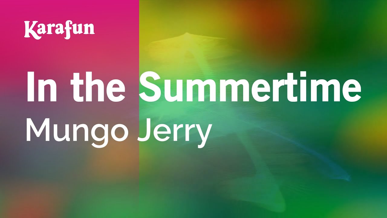 In the Summertime - Mungo Jerry | Karaoke Version | KaraFun