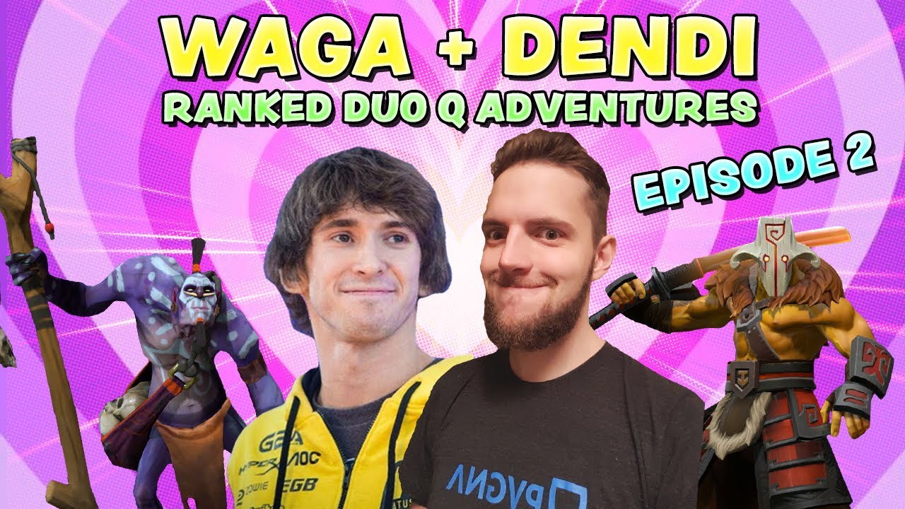 DUO Q RANKED WITH DENDI | EPISODE 2 | JUGG CARRY