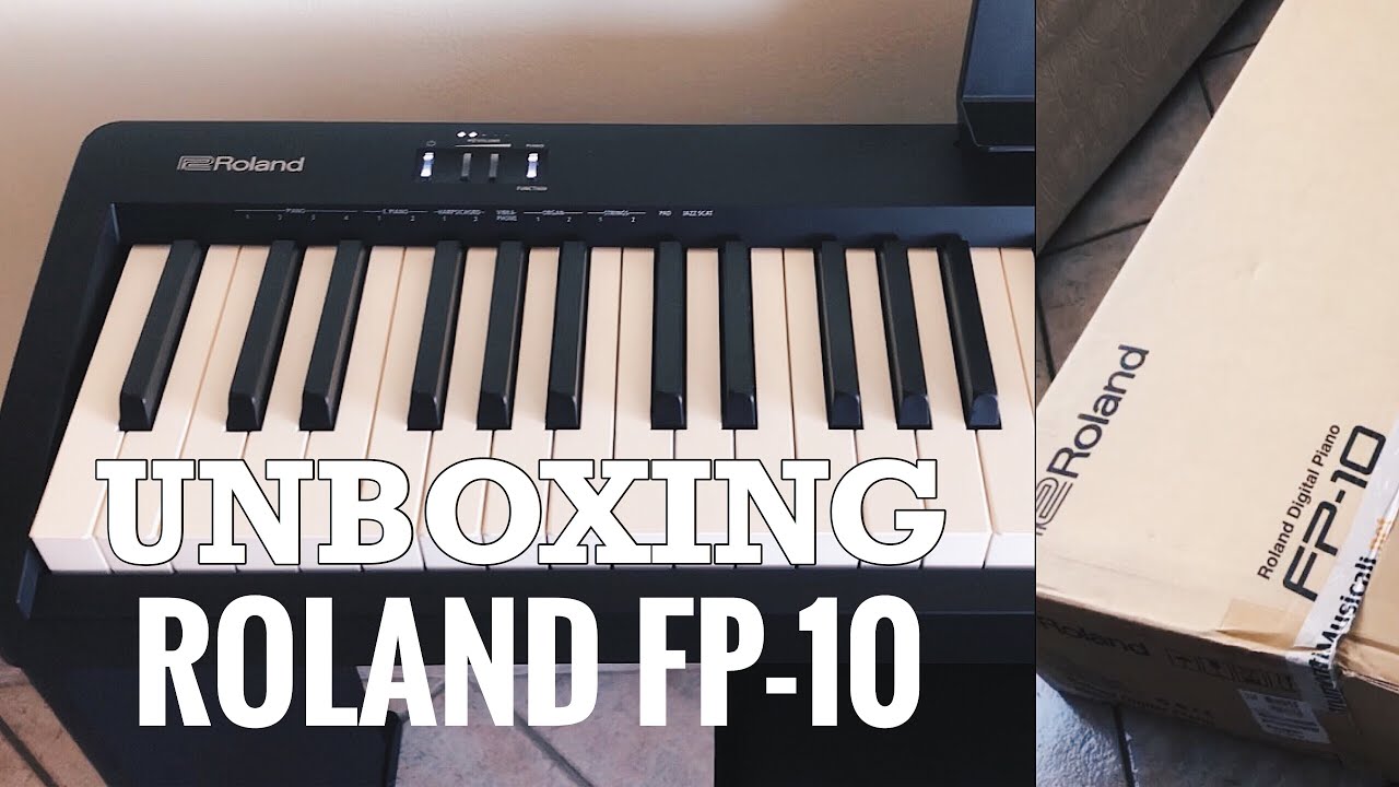 Unboxing: Roland FP-10
