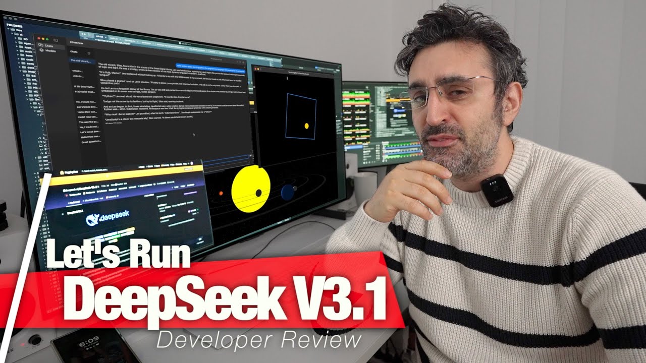 Let's Run DeepSeek V3.1 - 671 BILLION Local AI | Developer Review