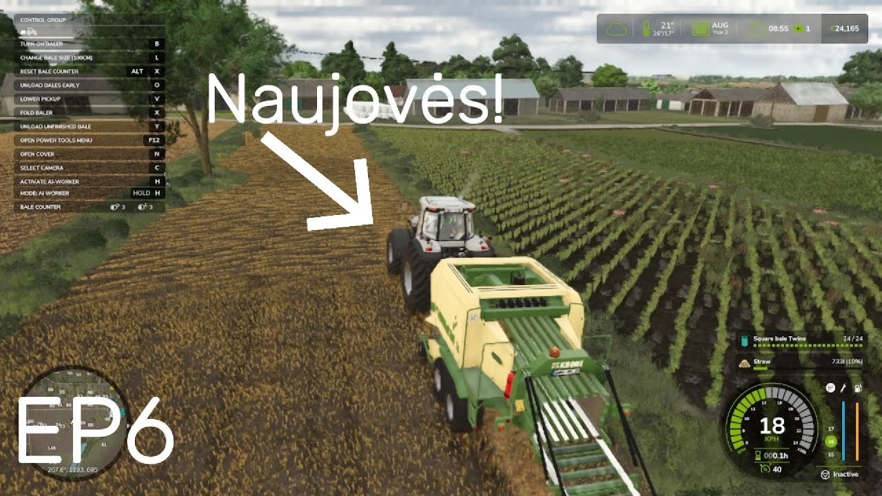FS25 EP6 Naujovės!