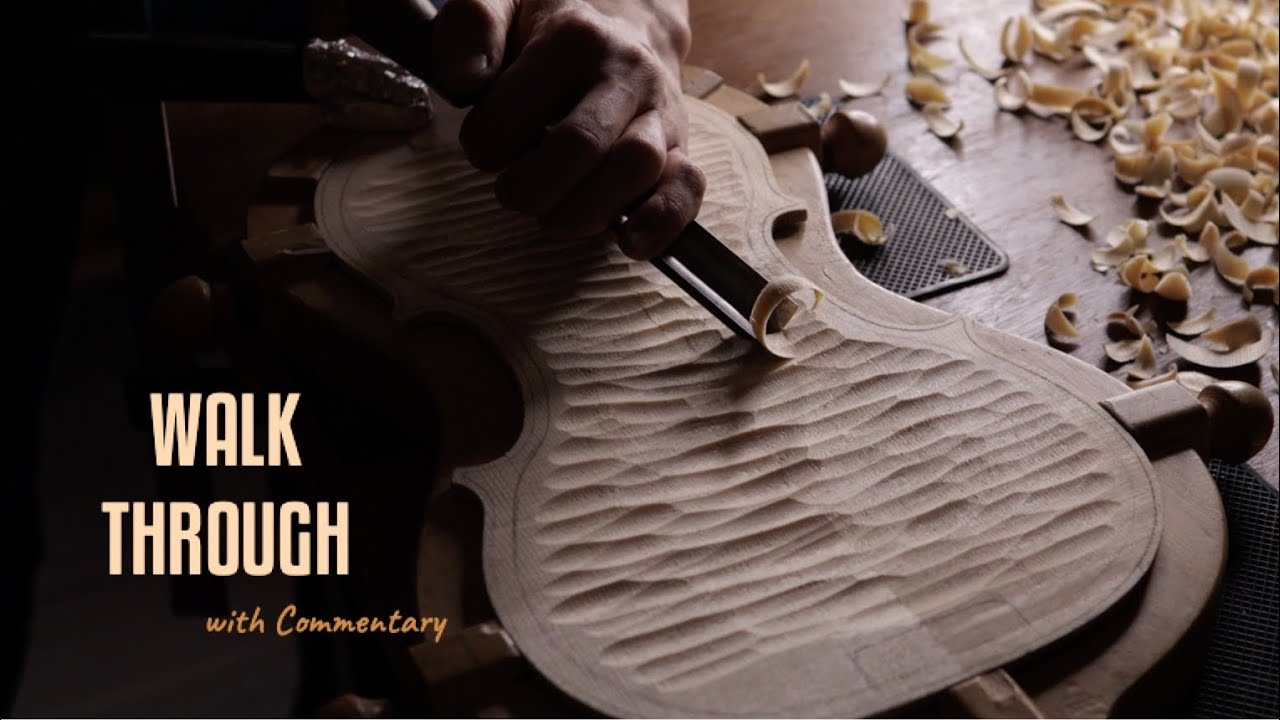 Violin making process explained (Documentary with Commentary)