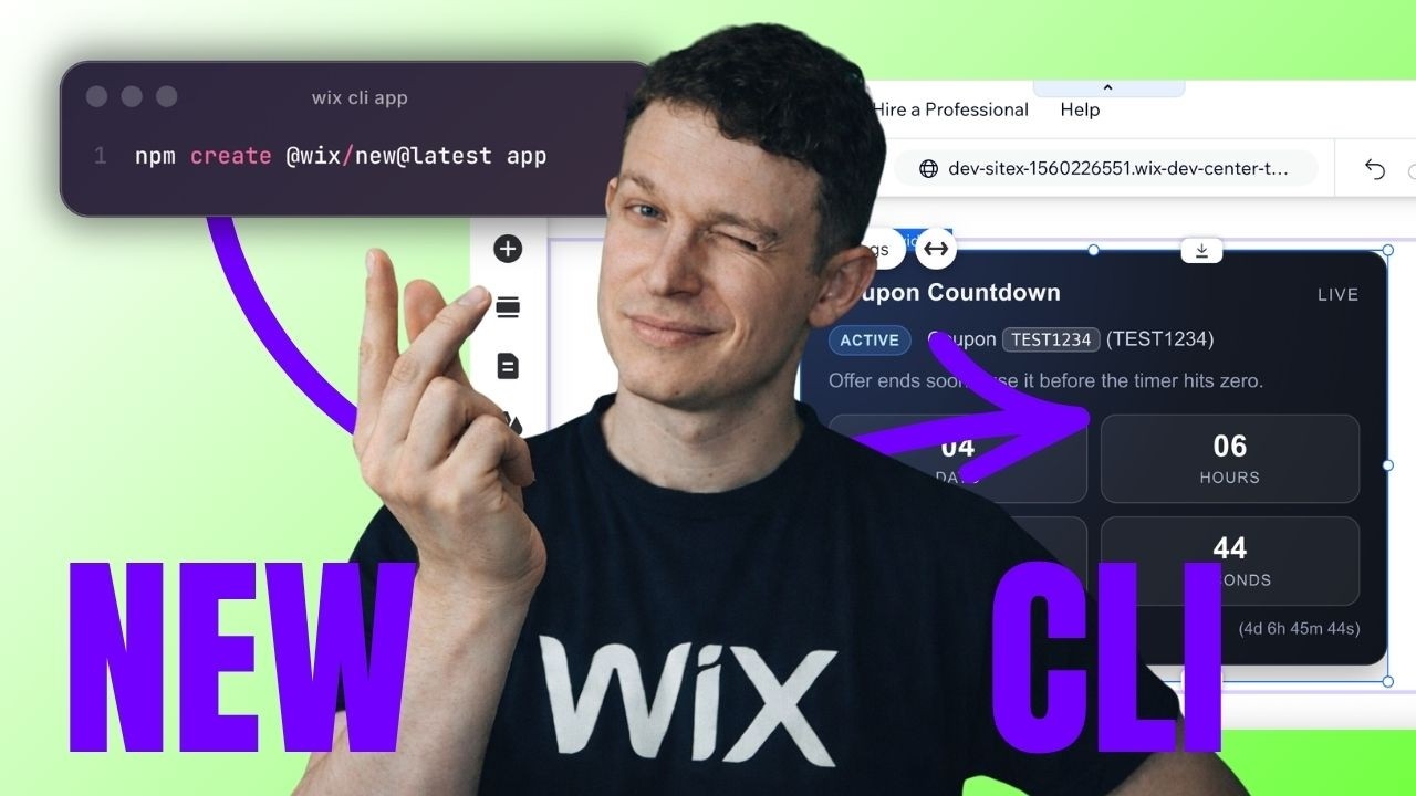 The New Wix CLI - Full Tutorial: TURBO CHARGE Your App Creation