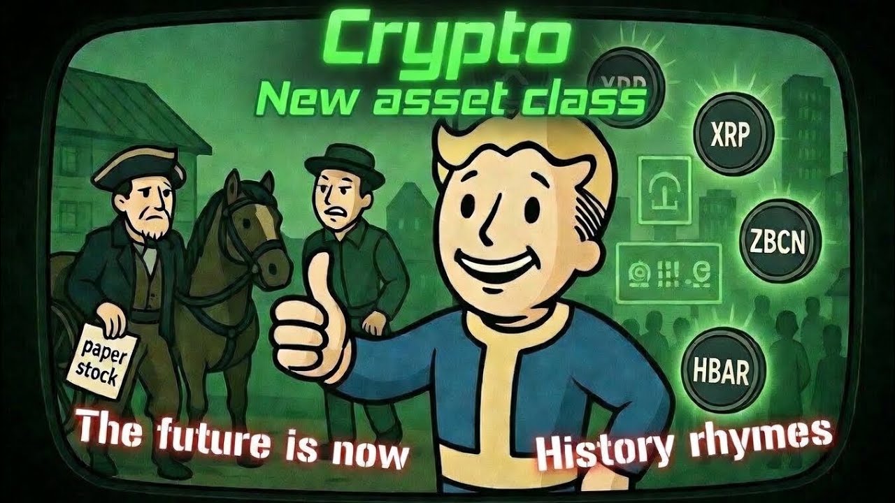 Crypto:The New Asset Class AI & Robotics Need.Own the tech before the tech owns you-high tech barter