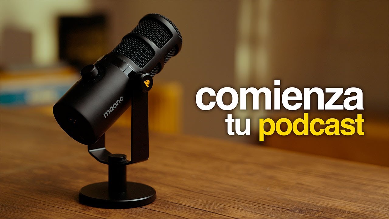 El kit PERFECTO para empezar un podcast 🎧 (¡No necesitas más!) - Review Maono PD400X
