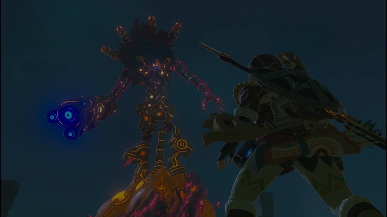 Rito Village Divine Beast Vah Medoh (BOTW Gameplay)