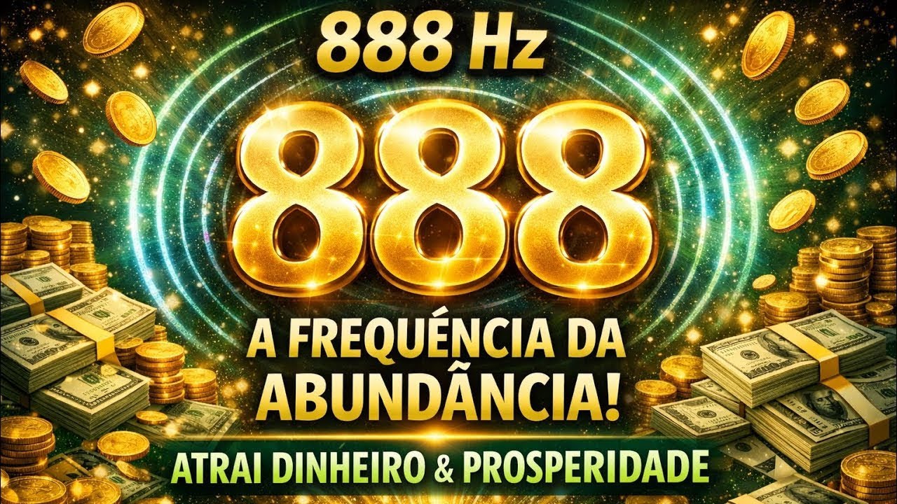 888 Hz: A Frequência da Abundância 💰 Ouça Dormindo ou Trabalhando e Atraia Prosperidade.