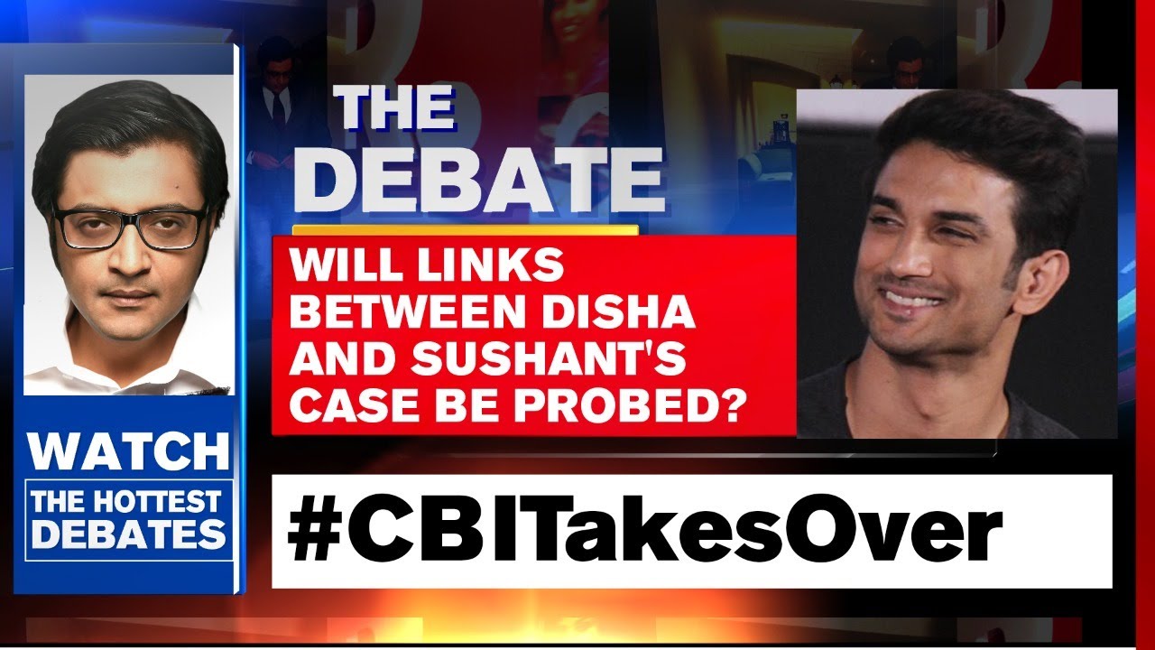 #CBITakesOver: Will Links Between Disha And Sushant's Case Be Probed? | Arnab Goswami Debates