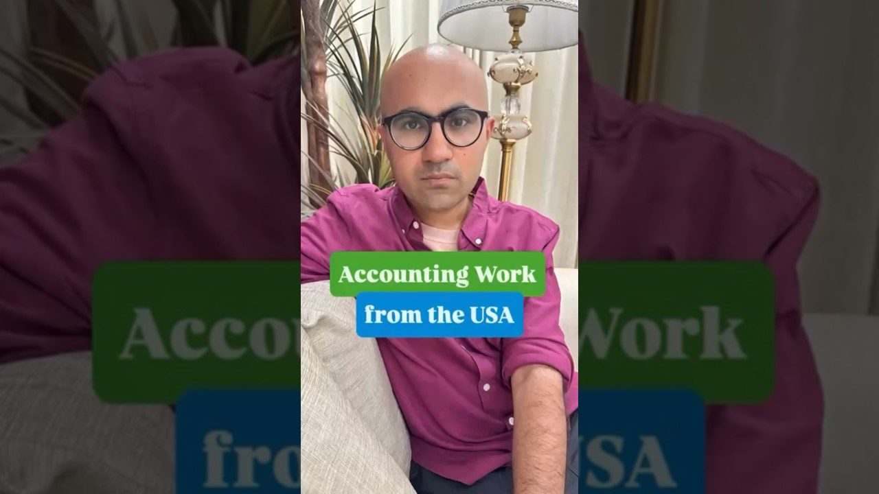 Работа бухгалтером в США | Бизнес l Sarthak Ahuja