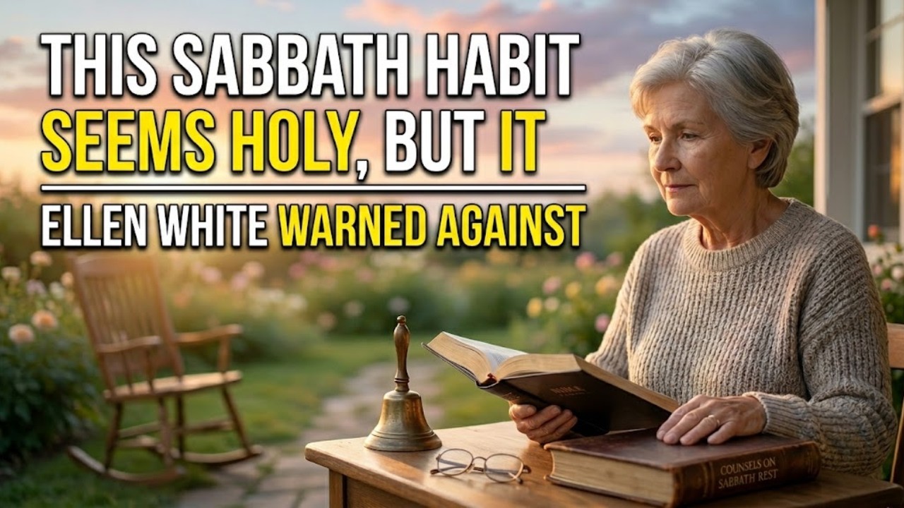 THE SABBATH HABIT THAT LOOKS HOLY, BUT ELLEN WHITE CONDEMNED