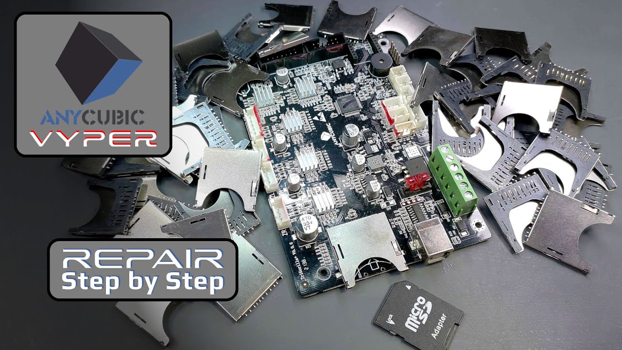 Anycubic Vyper Repair | Step by Step zum Erfolg! PCB Solder Berlin