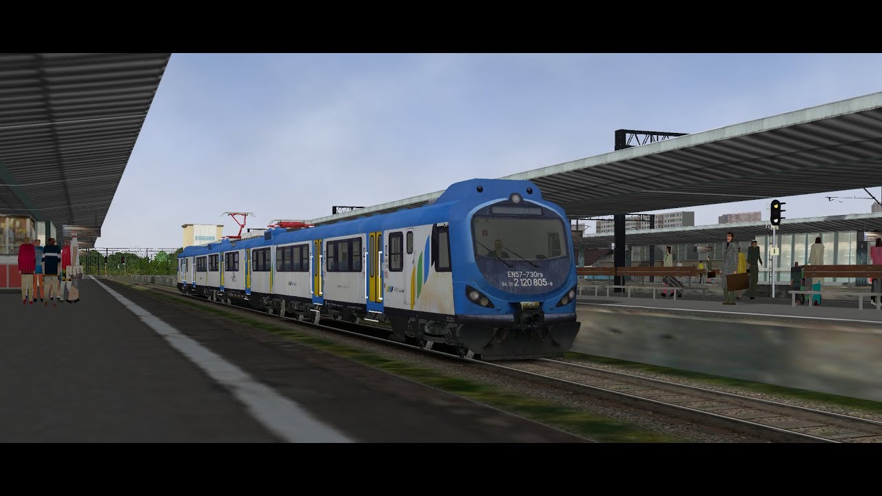 Bielsko-Biała Główna - Katowice trasa Open Rails (Link do pobrania)