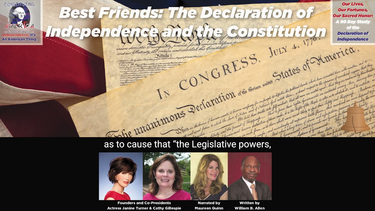 William B. Allen | Best Friends: The Declaration of Independence and the Constitution