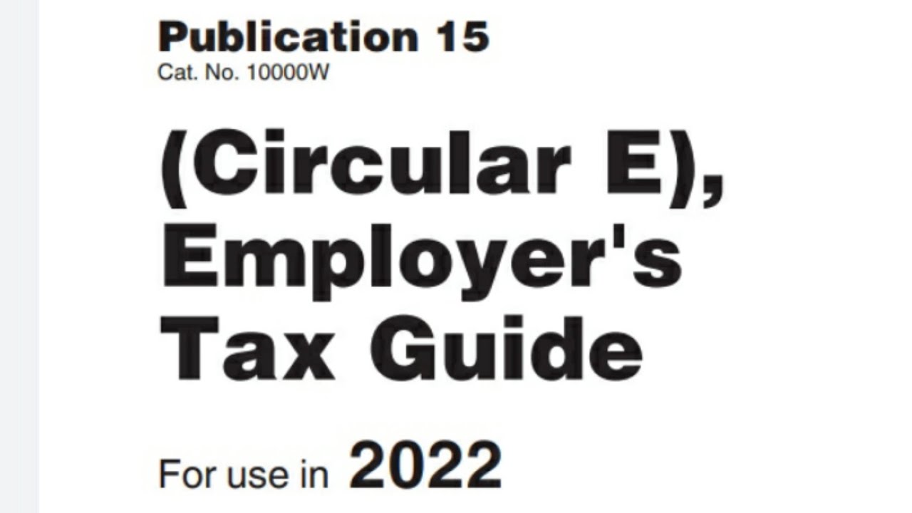 Publication 15 #tax #businessowner #employees