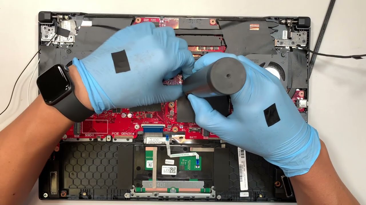 ASUS TUF Dash 15 Tear Down Disassemble Upgrade