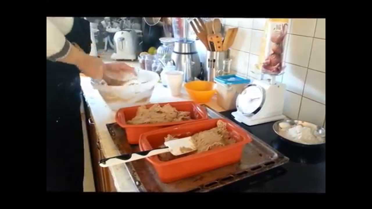 לחם שחור משיפון ללא שמרים