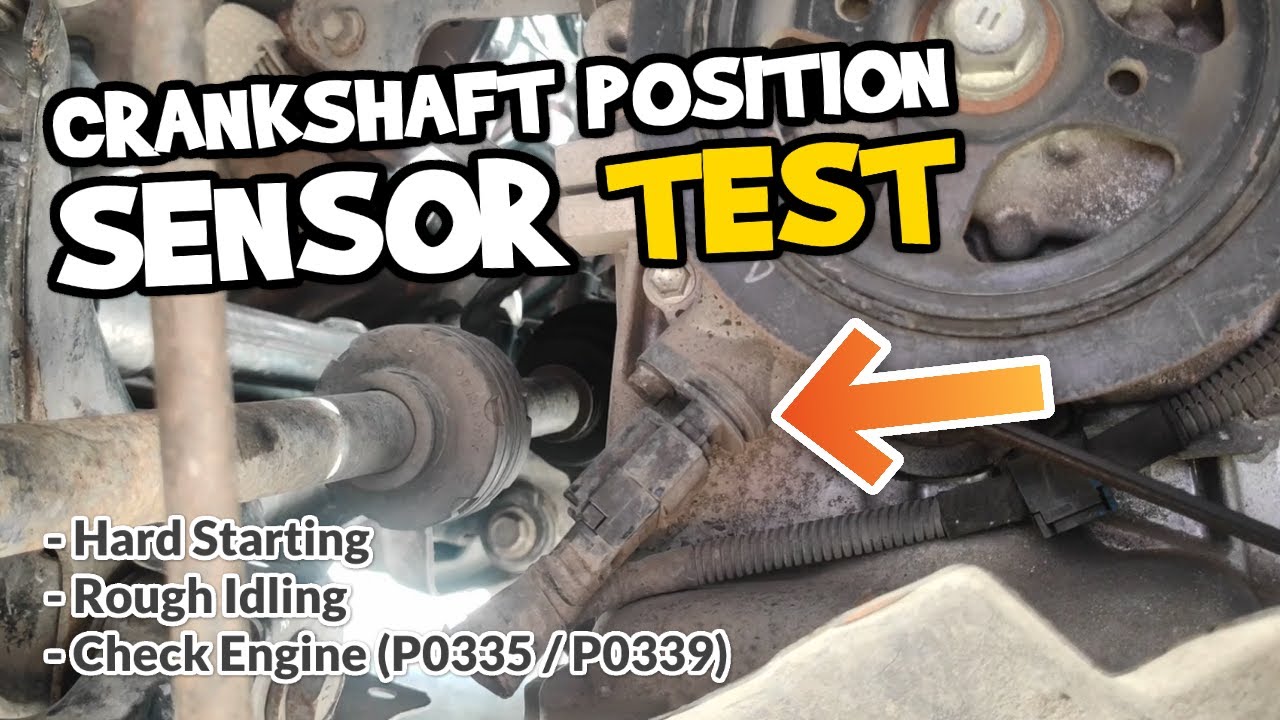 Paano Magtest ng Crankshaft Position Sensor | How To TEST CRANKSHAFT POSITION SENSOR | CKP P0335