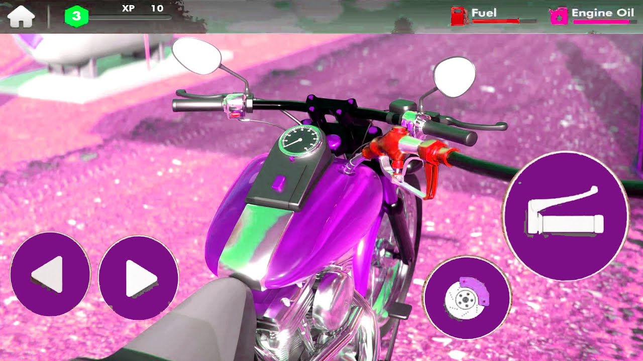SB4G-ANDROID MOTORCYCLE LONG ROAD TRIP MOBILR GAMEPLAY  LEVEL-V10 | MOBILEGAMEVIDEO714 | SB4GGAMING