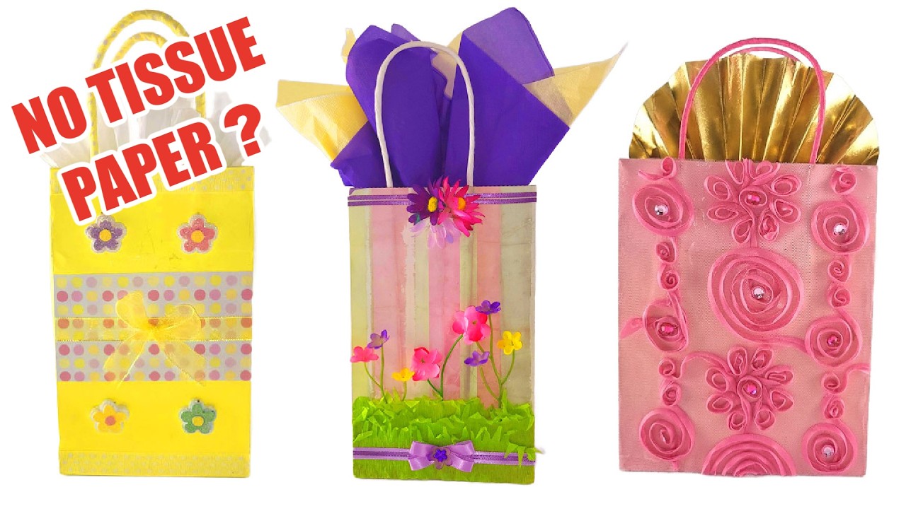 OUT of Tissue Paper? 7 Genius HACKS for Elegant Gift Bags!