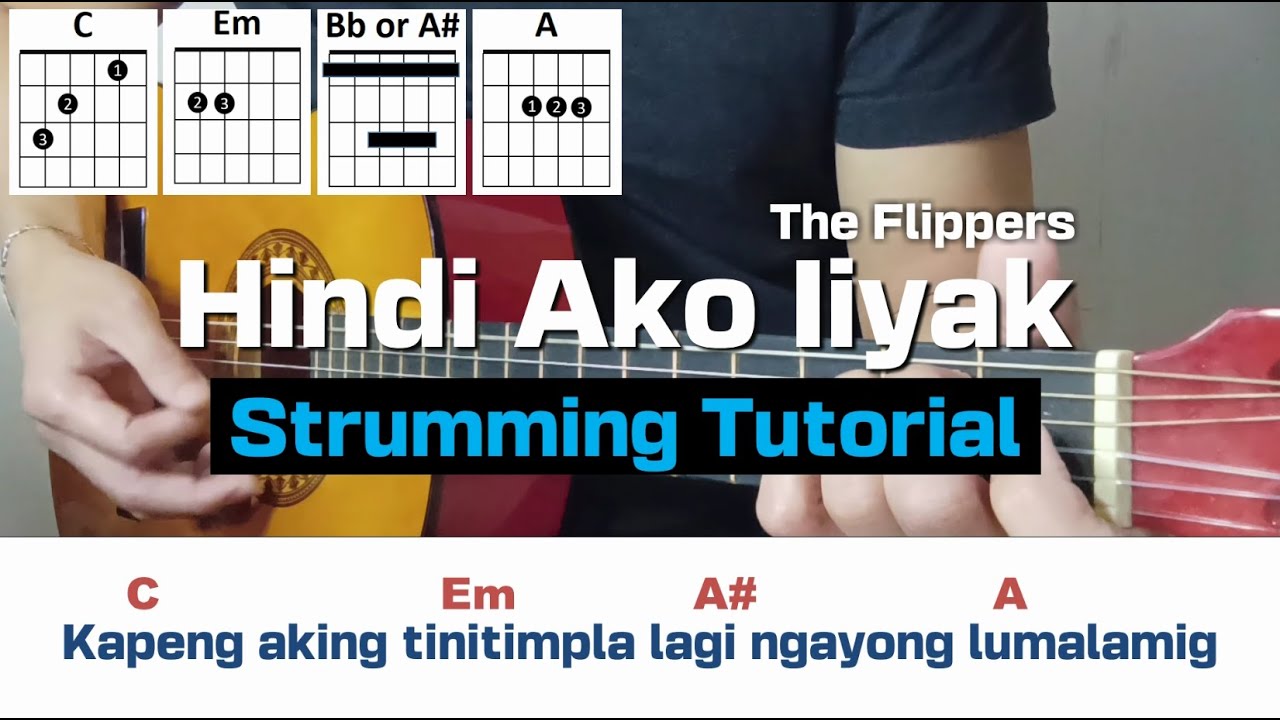 Hindi Ako Iiyak by The Flippers (Beginner Strumming Tutorial)