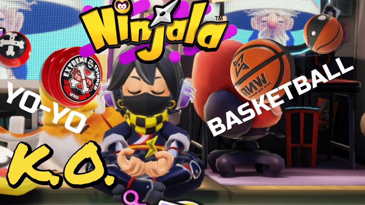 Ninjala Montage | Yo-Yo & B-Ball Weapon Gameplay