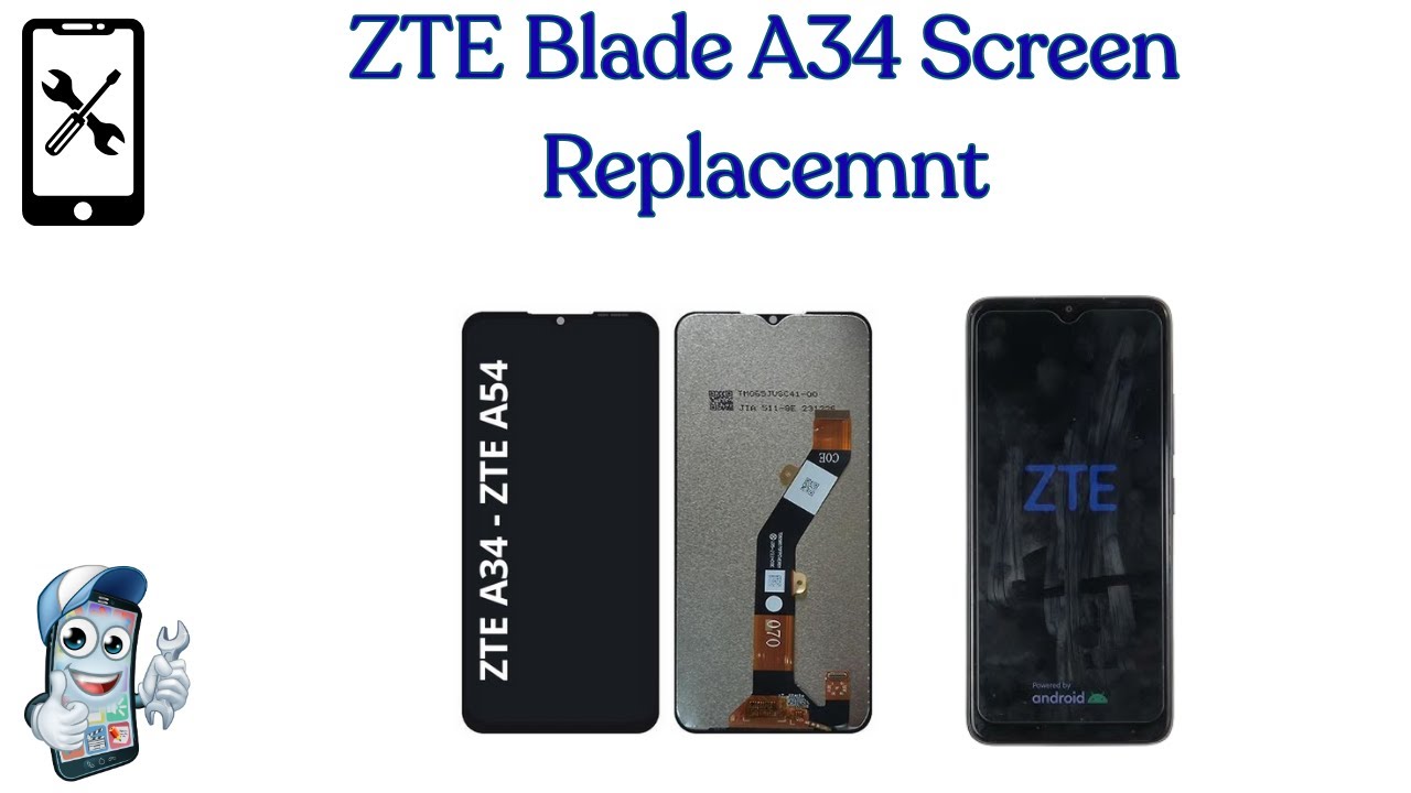 ZTE Blade A34 Screen Replacement