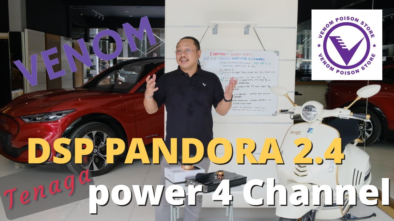 Pakai DSP Pandora 2.4 serasa bertenaga power 4 channel