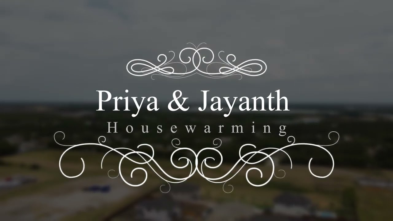 Priya & Jayanth's Housewarming @ Dallas, TX