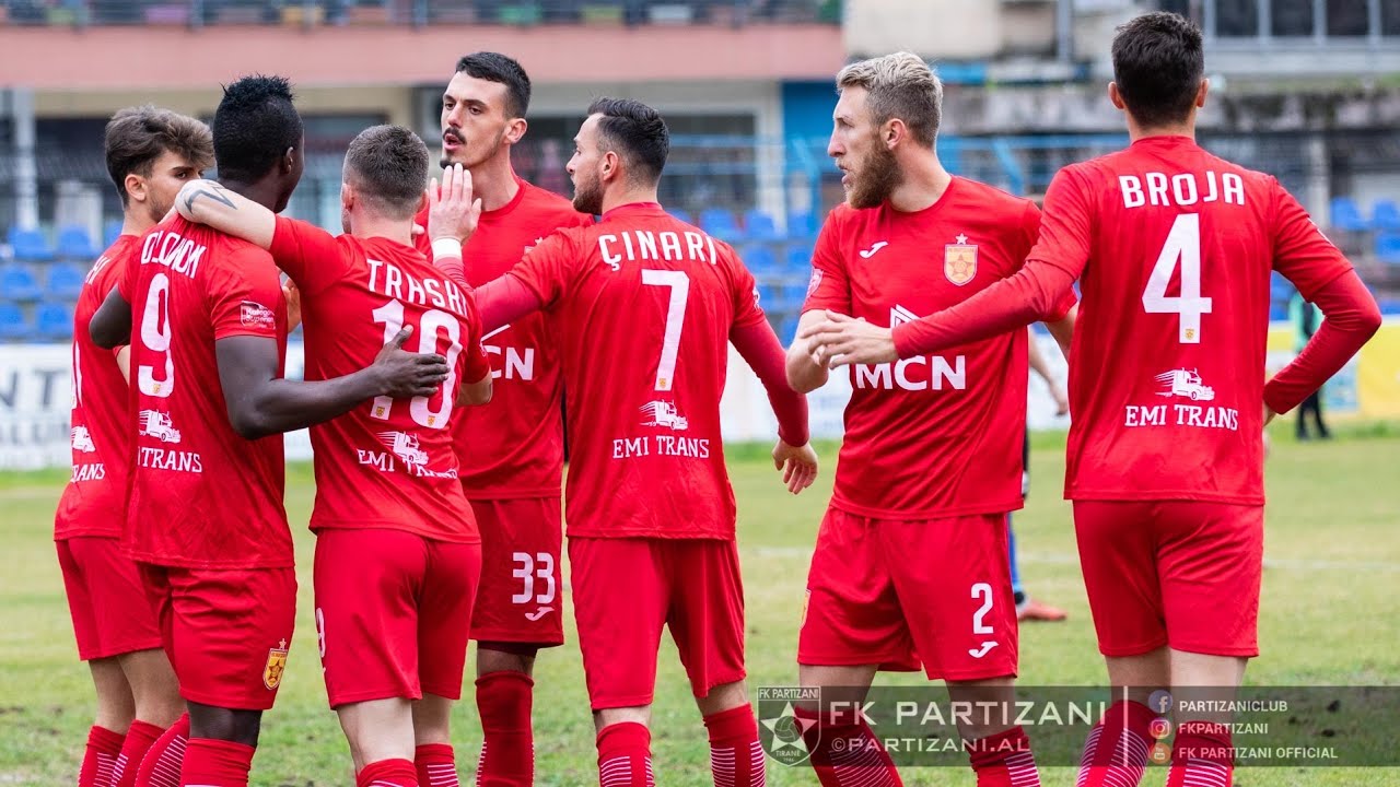 FC LUFTËTARI 0 - 3 FK PARTIZANI