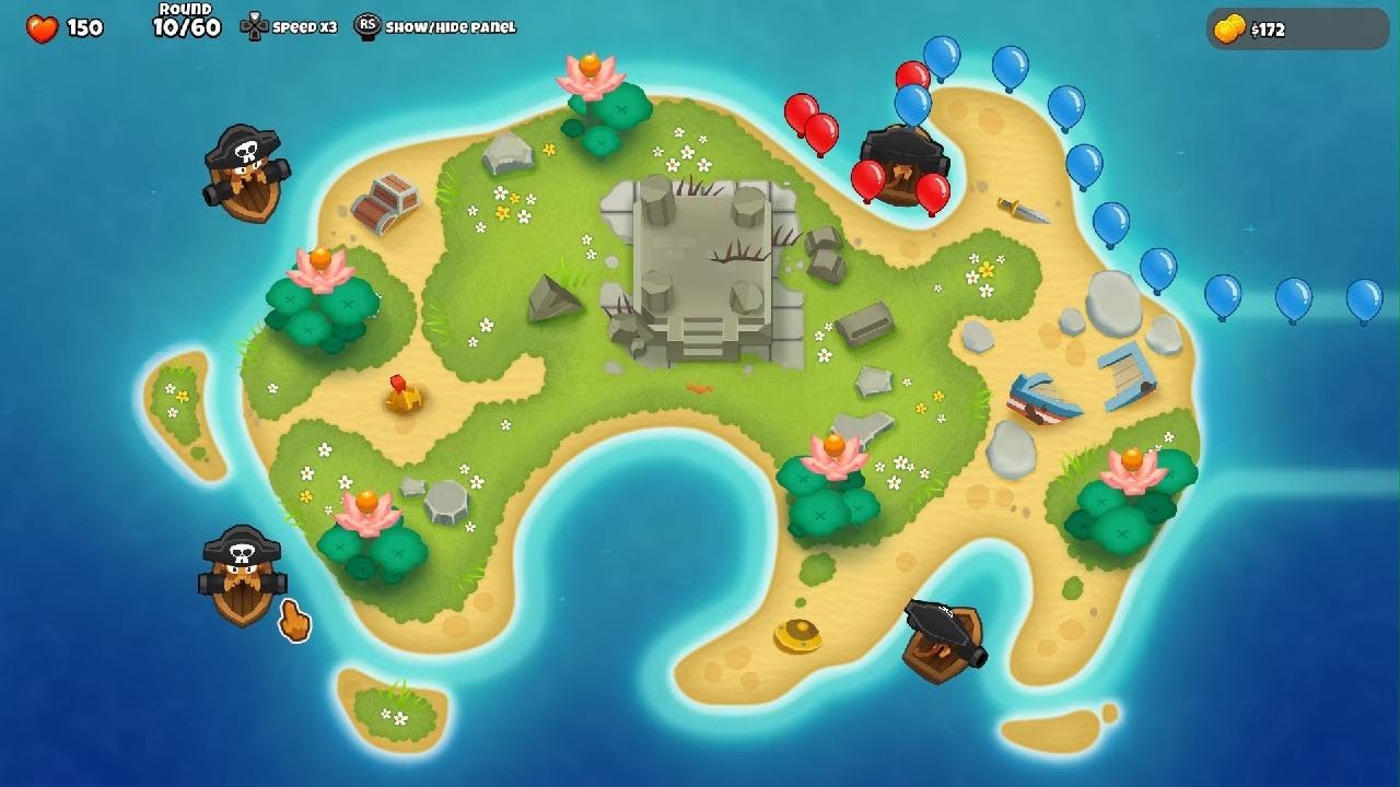 Bloons TD 6 - Lotus Island - Medium - Reverse - SUCCESS!